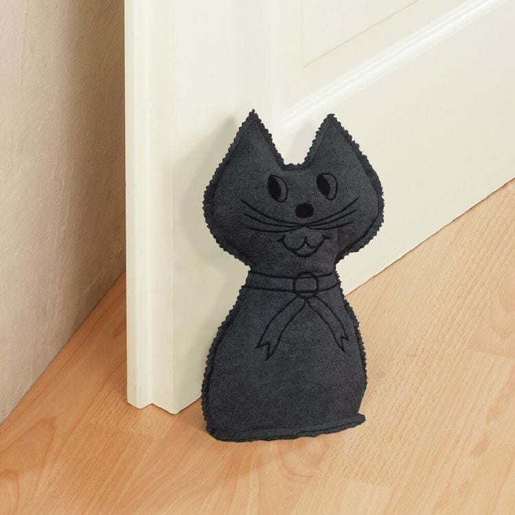 Produktbild: Raumentfeuchter Mod. Katze, 2er Set, schwerer T&uuml;rstopper
