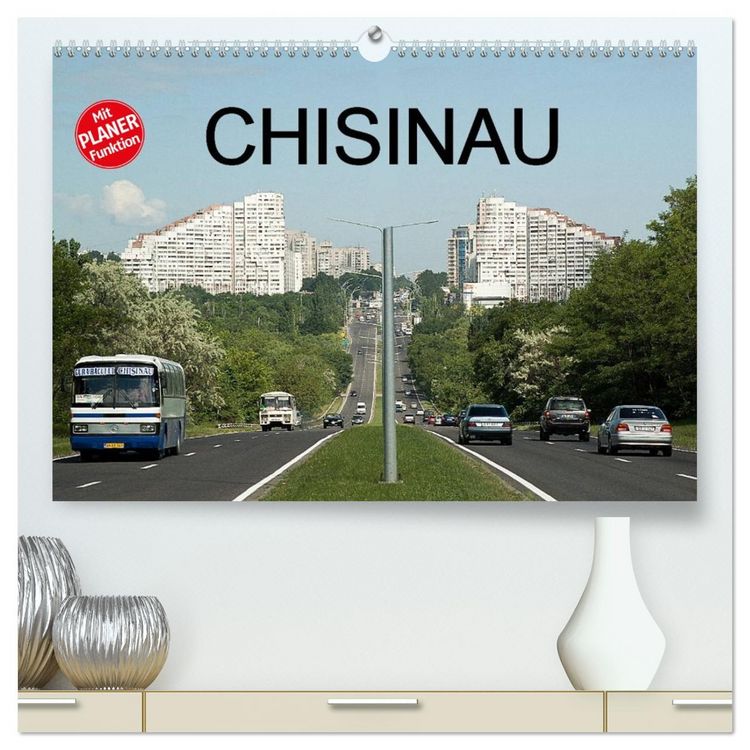Produktbild: Chisinau (hochwertiger Premium Wandkalender 2026 DIN A2 quer), Kunstdruck in Hochglanz