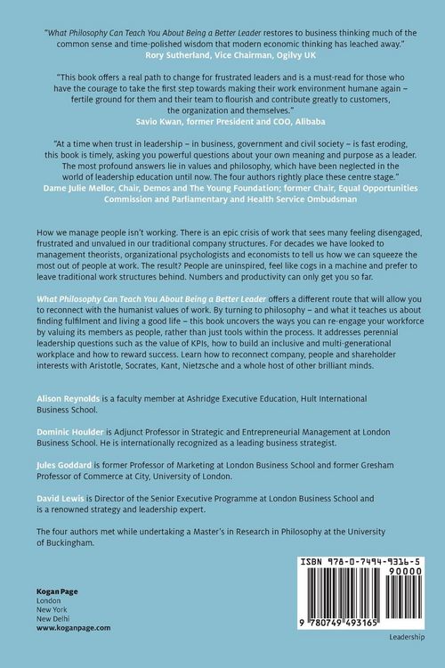 Produktbild: What Philosophy Can Teach You About Being a Better Leader