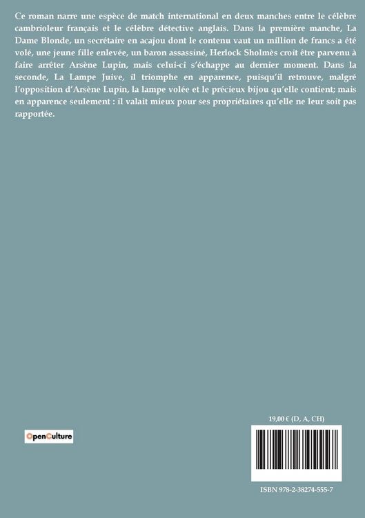 Produktbild: Ars&egrave;ne Lupin contre Herlock Sholm&egrave;s