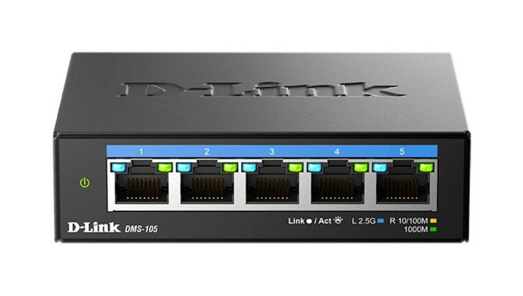 Produktbild: D-Link DMS-105/E DMS-105/E Ethernet Switch 5 Port
