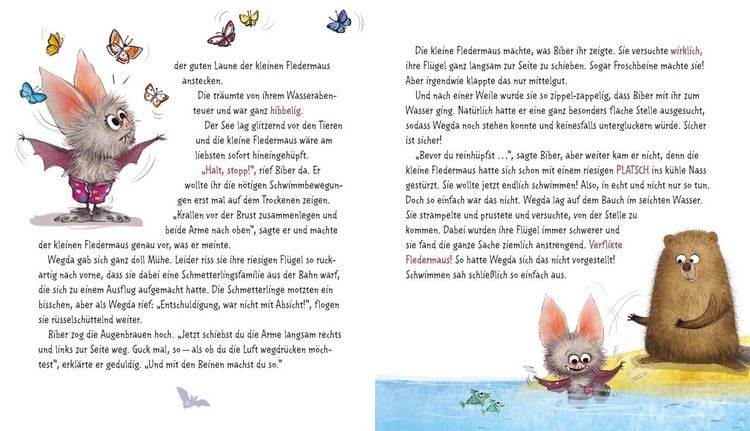 Produktbild: Die kleine Fledermaus Wegda: Wegda planscht los