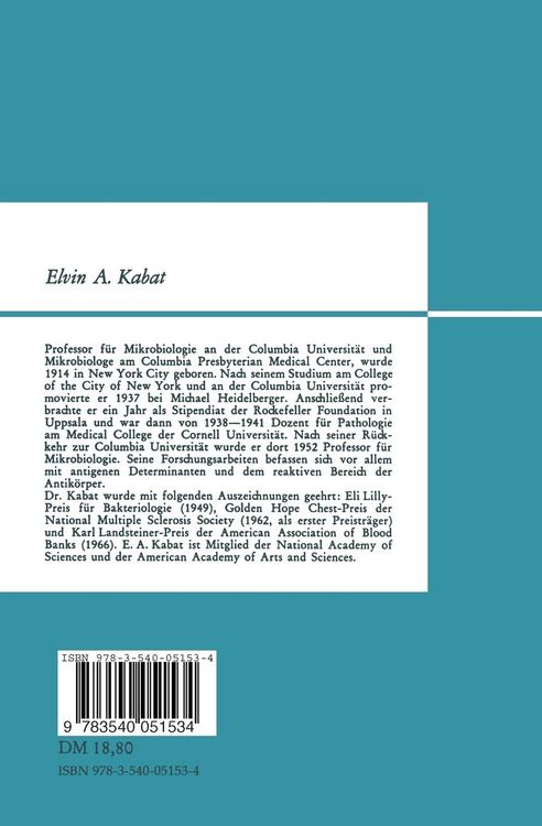 Produktbild: Einf&uuml;hrung in die Immunchemie und Immunologie