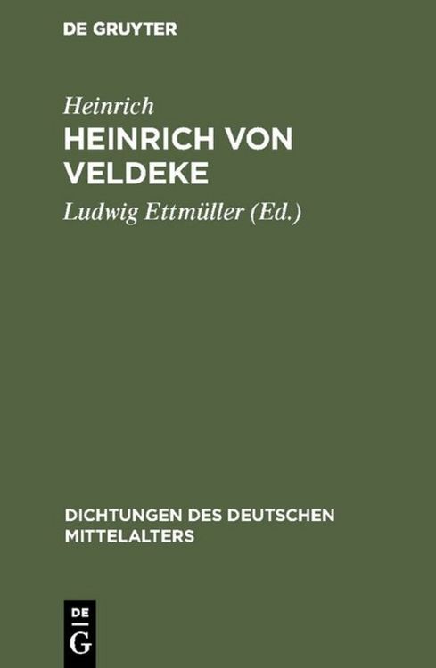 Produktbild: Heinrich von Veldeke