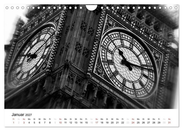 Produktbild: London (Wandkalender 2027 DIN A4 quer), CALVENDO Monatskalender
