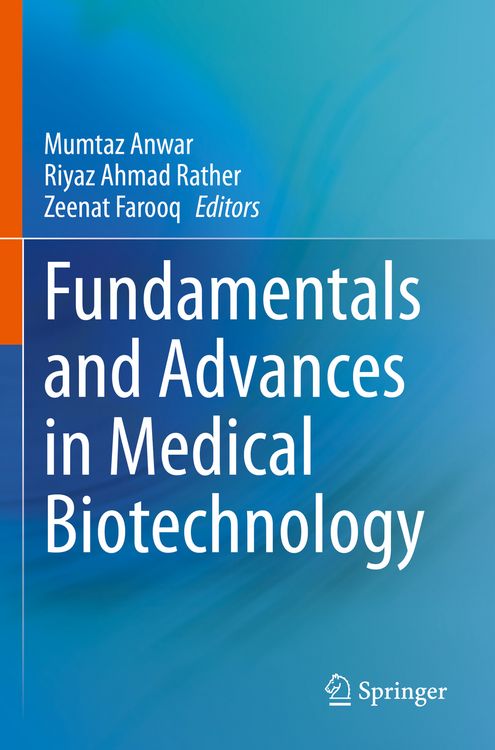 Produktbild: Fundamentals and Advances in Medical Biotechnology