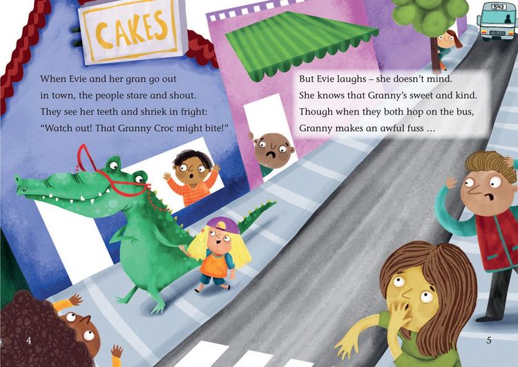 Produktbild: Collins Big Cat - My Granny Is a Crocodile
