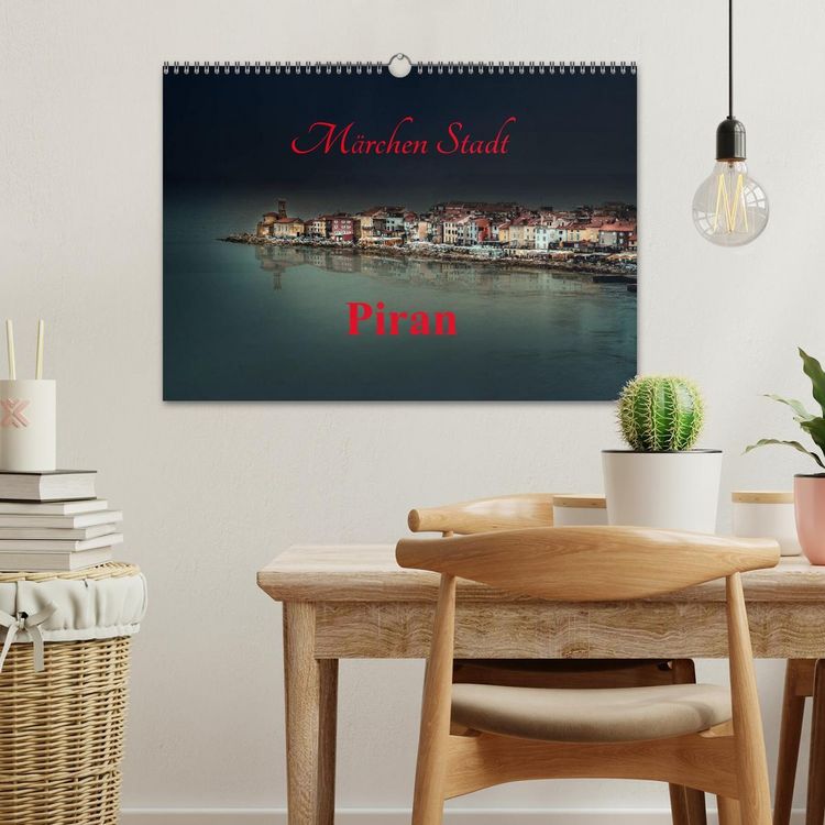 Produktbild: M&auml;rchen Stadt Piran (Wandkalender 2026 DIN A3 quer), CALVENDO Monatskalender