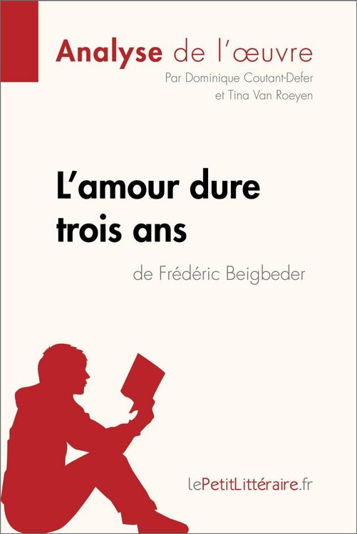Produktbild: L'amour dure trois ans de Fr&eacute;d&eacute;ric Beigbeder (Analyse de l'oeuvre)