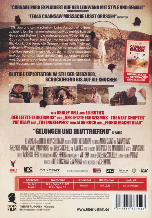 Produktbild: Carnage Park - Uncut