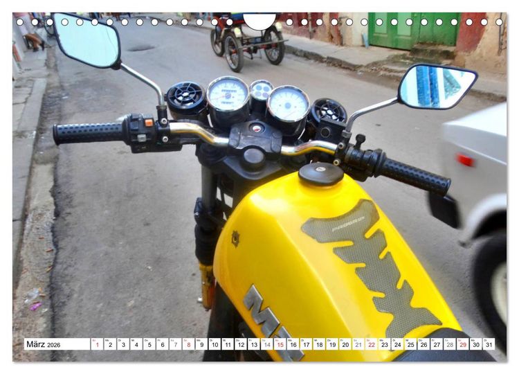 Produktbild: MZ ETZ 251 - Letztes Motorrad der DDR (Wandkalender 2026 DIN A4 quer), CALVENDO Monatskalender