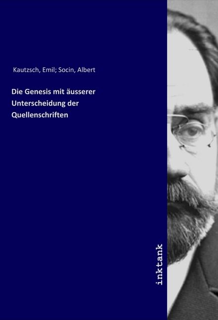Produktbild: Die Genesis mit &auml;usserer Unterscheidung der Quellenschriften