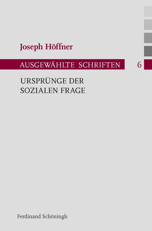Produktbild: Urspr&uuml;nge der sozialen Frage