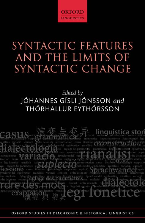 Produktbild: Syntactic Features and the Limits of Syntactic Change