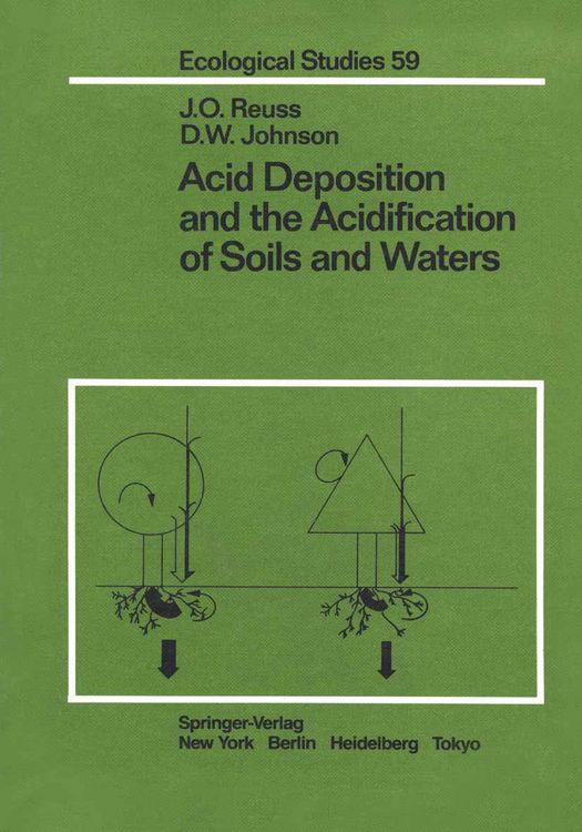 Produktbild: Acid Deposition and the Acidification of Soils and Waters