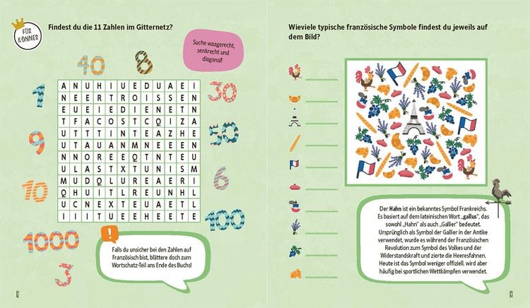 Produktbild: Urlaubsr&auml;tsel-Spa&szlig; Frankreich