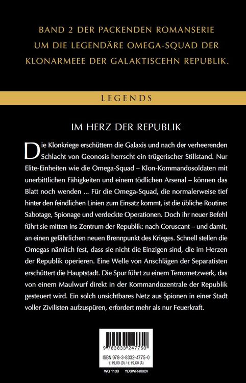 Produktbild: Star Wars: Republic Commando - Triple Zero (Neuausgabe)