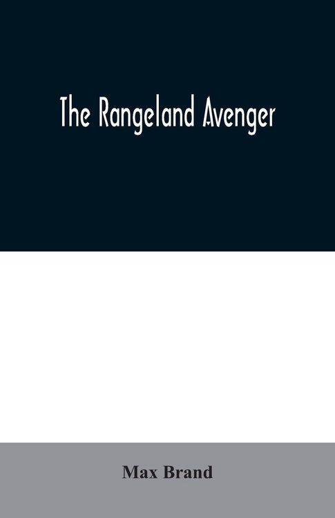 Produktbild: The Rangeland Avenger