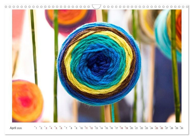 Produktbild: Handarbeit macht gl&uuml;cklich (Wandkalender 2026 DIN A3 quer), CALVENDO Monatskalender