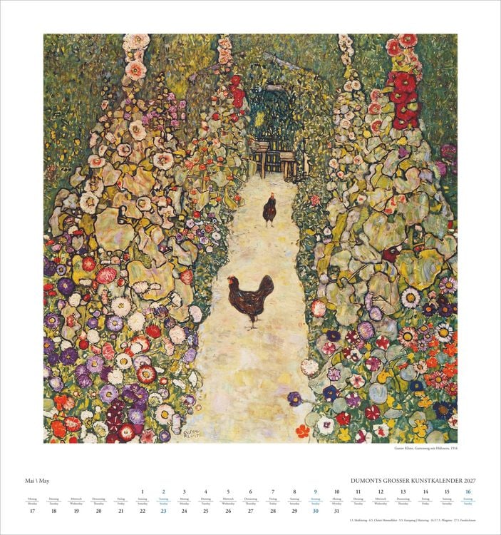 Produktbild: DUMONTS Gro&szlig;er Kunstkalender 2027