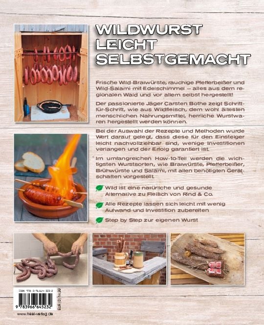 Produktbild: Wildwurst selber machen: Brat-, Roh- & Br&uuml;hwurst