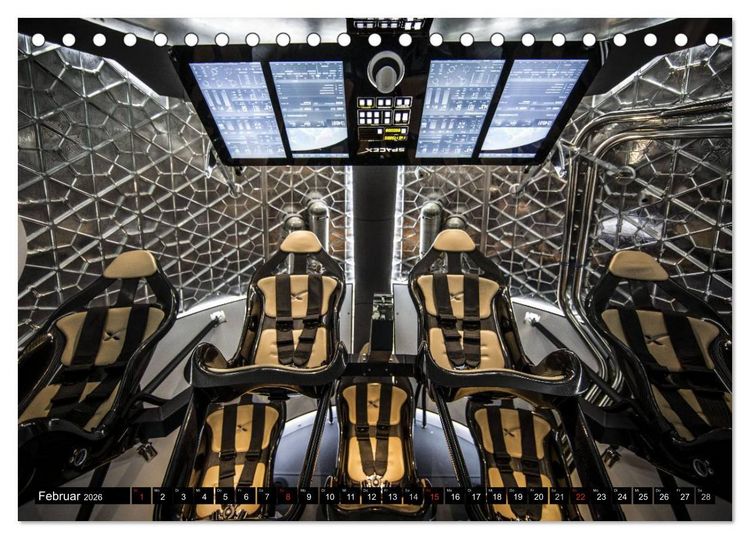 Produktbild: Space Shuttle. Impressionen aus der Raumfahrt (Tischkalender 2026 DIN A5 quer), CALVENDO Monatskalender