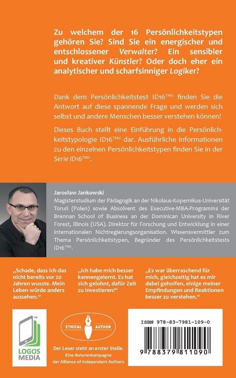 Produktbild: Wei&szlig;t du, wer du bist? Pers&ouml;nlichkeitstest ID16