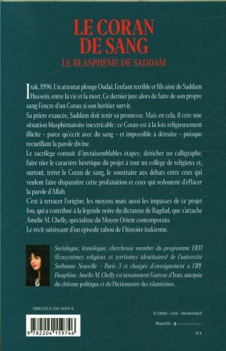 Produktbild: Le Coran de Sang : Le Blaspheme de Saddam