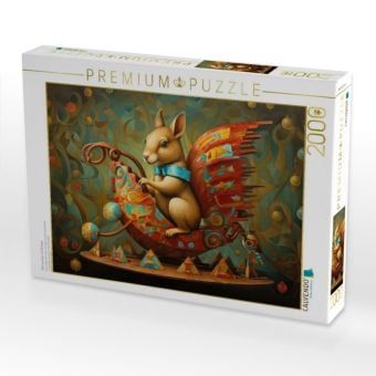 Produktbild: CALVENDO Puzzle Zirkuszauber mit Fantasie | 2000 Teile Lege-Gr&ouml;&szlig;e 90x67cm Foto-Puzzle f&uuml;r gl&uuml;ckliche Stunden