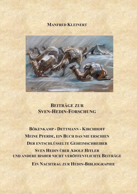 Produktbild: Beitr&auml;ge zur Sven-Hedin-Forschung
