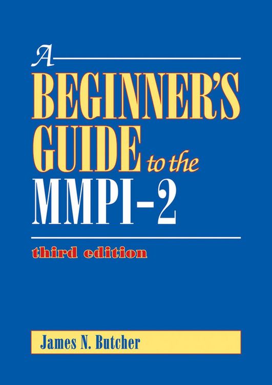 Produktbild: A Beginner's Guide to the Mmpi-2