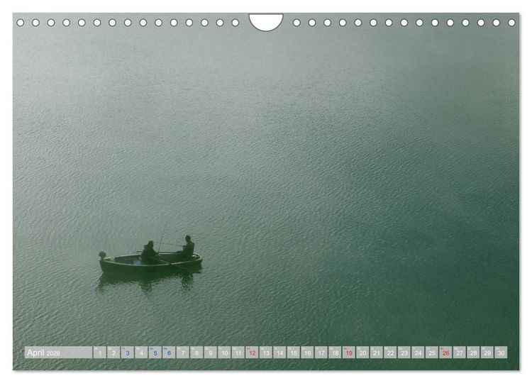 Produktbild: Der Sylvenstein - Impressionen eines Sees in Oberbayern (Wandkalender 2026 DIN A4 quer), CALVENDO Monatskalender