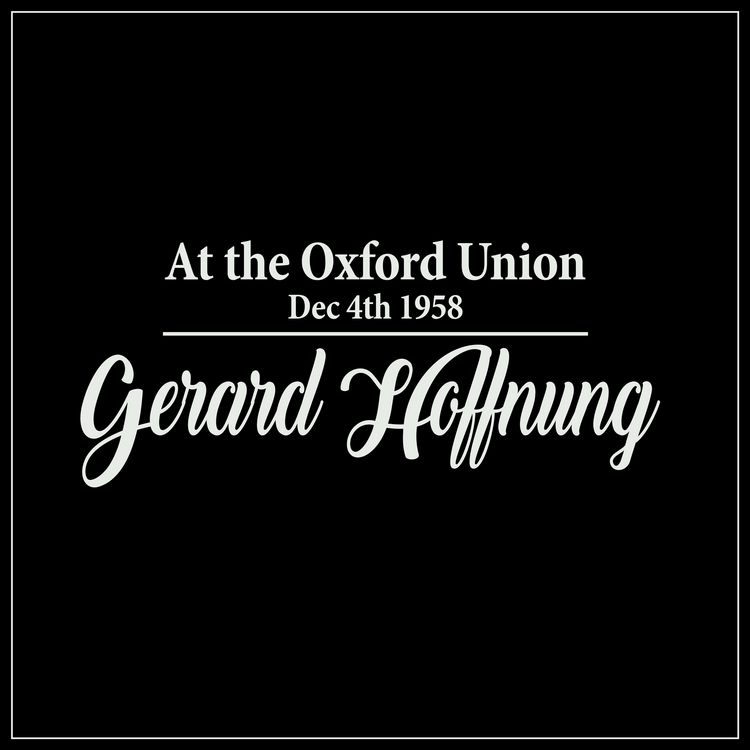 Produktbild: Gerard Hoffnung at the Oxford Union