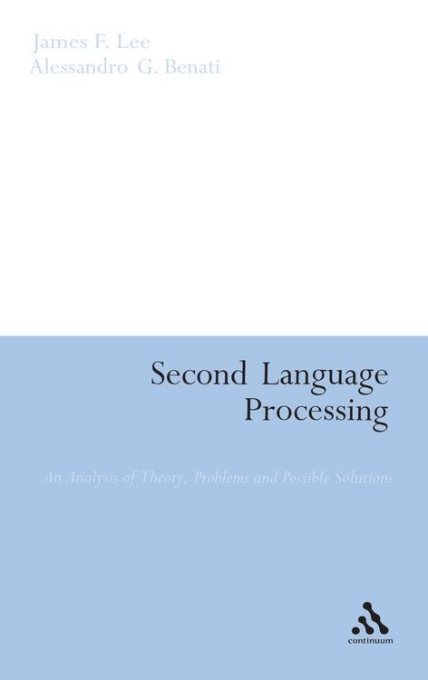 Produktbild: Second Language Processing