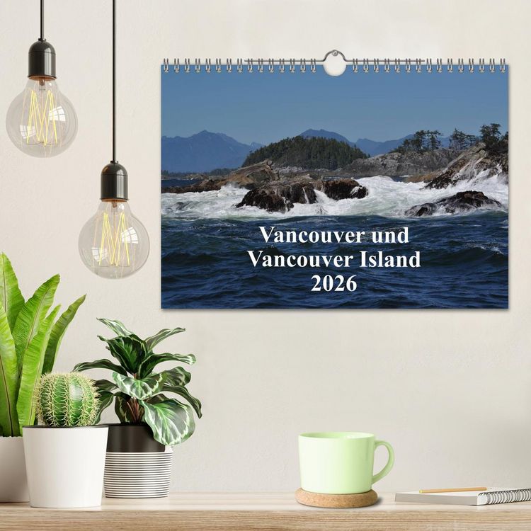 Produktbild: Vancouver und Vancouver Island 2026 (Wandkalender 2026 DIN A4 quer), CALVENDO Monatskalender