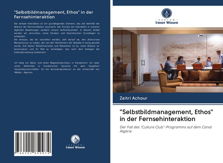 Produktbild: "Selbstbildmanagement, Ethos" in der Fernsehinteraktion