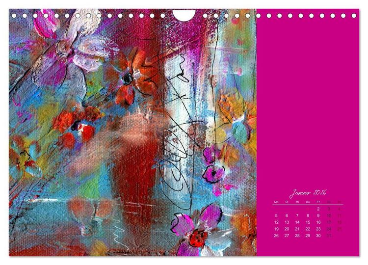Produktbild: Blumenduft (Wandkalender 2026 DIN A4 quer), CALVENDO Monatskalender