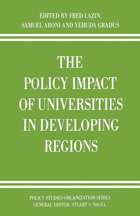 Produktbild: The Policy Impact of Universities in Developing Regions