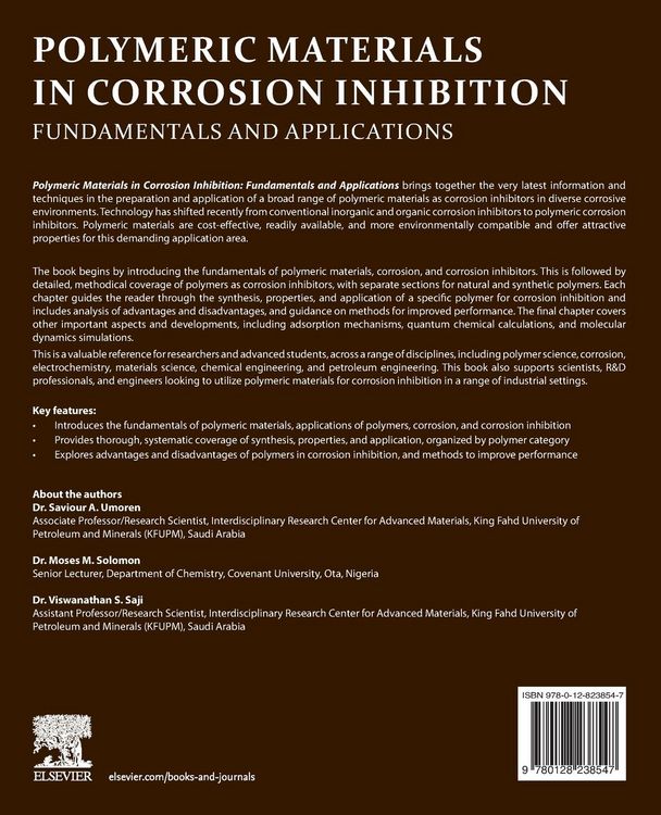 Produktbild: Polymeric Materials in Corrosion Inhibition