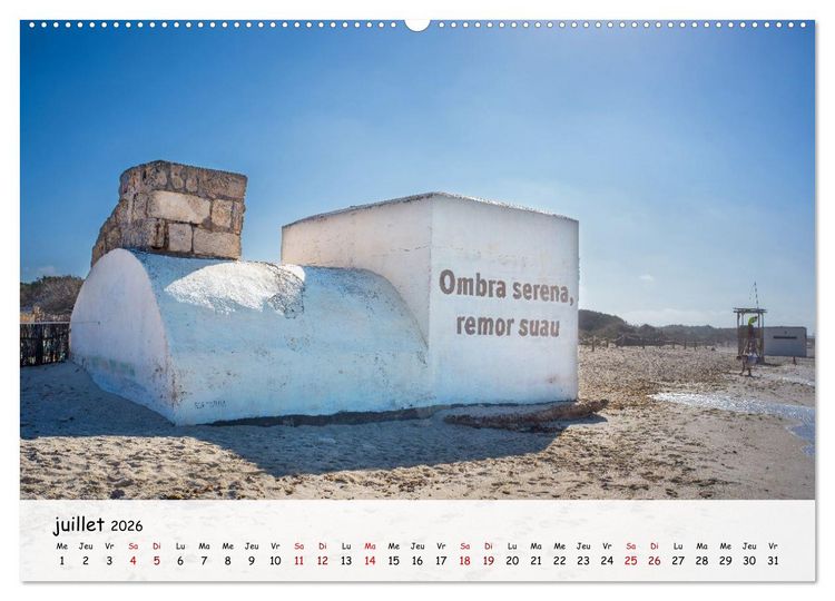 Produktbild: Majorque - Une &icirc;le &agrave; couper le souffle en M&eacute;diterran&eacute;e (Calendrier mural 2026 DIN A2 vertical) calendrier de bureau