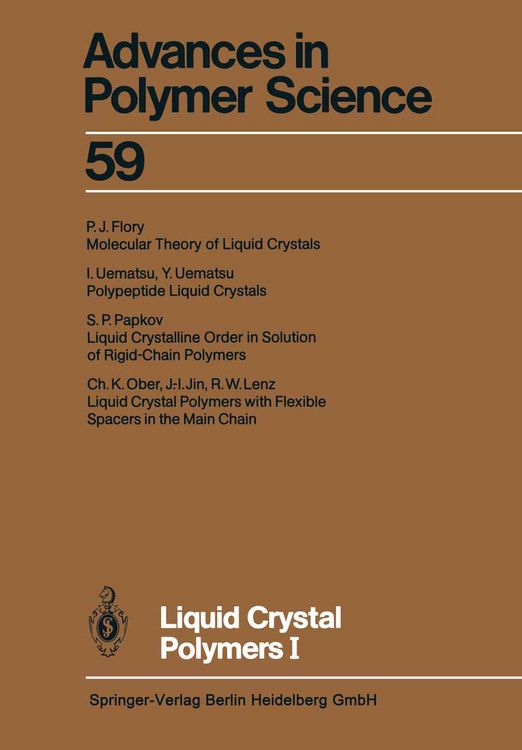 Produktbild: Liquid Crystal Polymers I