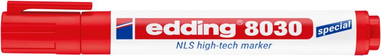 Produktbild: EDDING&reg; High-Tech Marker 8030 NLS, rot