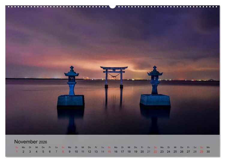 Produktbild: Japan. Zwischen Tradition und Moderne (hochwertiger Premium Wandkalender 2026 DIN A2 quer), Kunstdruck in Hochglanz