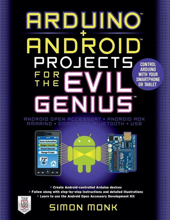 Produktbild: Arduino + Android Projects for the Evil Genius