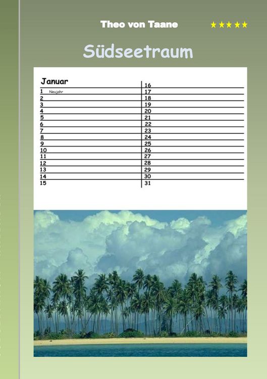 Produktbild: S&uuml;dseetraum - Kalender