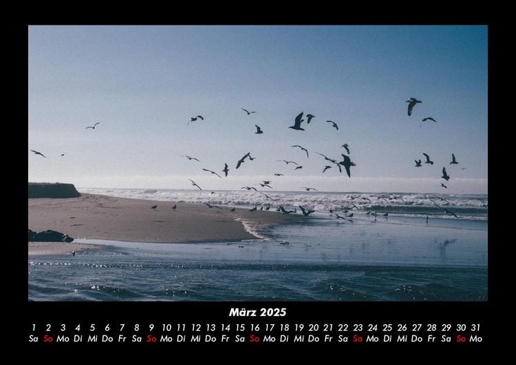 Produktbild: Meereslandschaft 2025 Fotokalender DIN A3