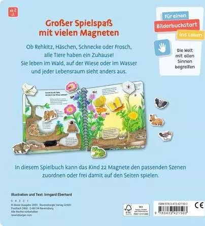 Produktbild: Mein gro&szlig;es Magnetbuch - Wer wohnt wo?
