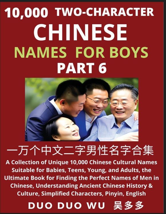 Produktbild: Learn Mandarin Chinese with Two-Character Chinese Names for Boys (Part 6)