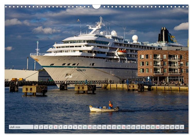 Produktbild: Wismar &ndash; Eine Hansestadt mit Charme (Wandkalender 2026 DIN A3 quer), CALVENDO Monatskalender