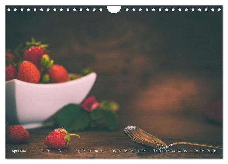 Produktbild: Beeren und Co. Stillleben (Wandkalender 2026 DIN A4 quer), CALVENDO Monatskalender